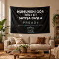 Print on Demand Duvar Örtüsü Numunesi